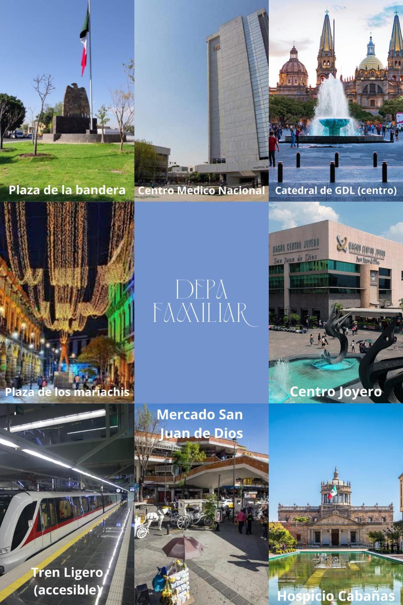 グアダラハラDepa Familiar Centrico Gdl Con Estacionamientoアパートメント エクステリア 写真